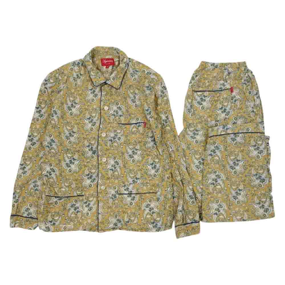 Supreme シュプリーム セットアップ 15AW Paisley Flannel Pajama Set