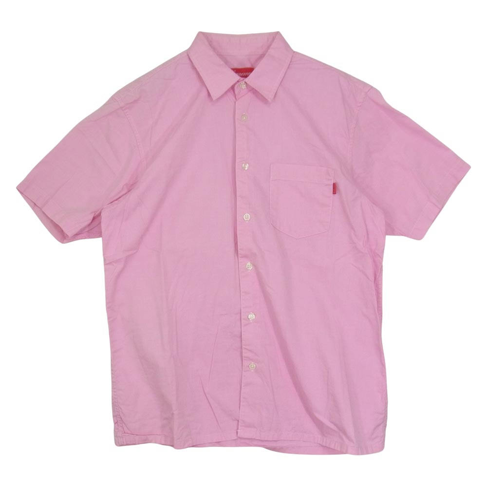 Supreme シュプリーム 半袖シャツ S/S Shirt 半袖 シャツ ピンク