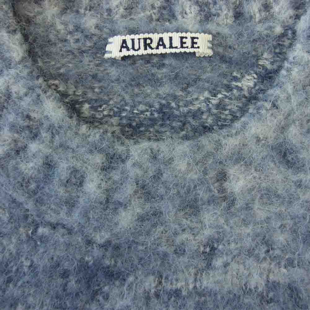 AURALEE オーラリー ニット 20AW A20AP02AP WOOL ALPACA FELT KNIT P/O