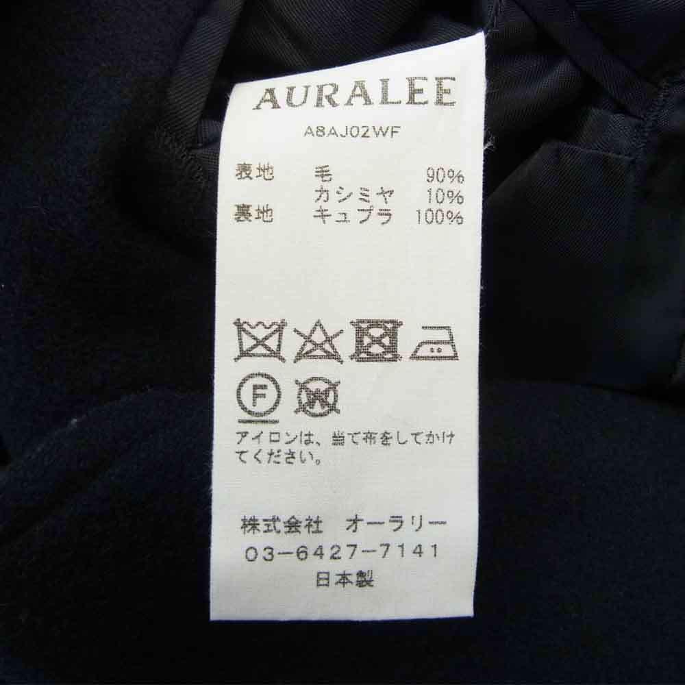 AURALEE オーラリー ジャケット 18AW A8AJ02WF WOOL CASHMERE FLANNEL