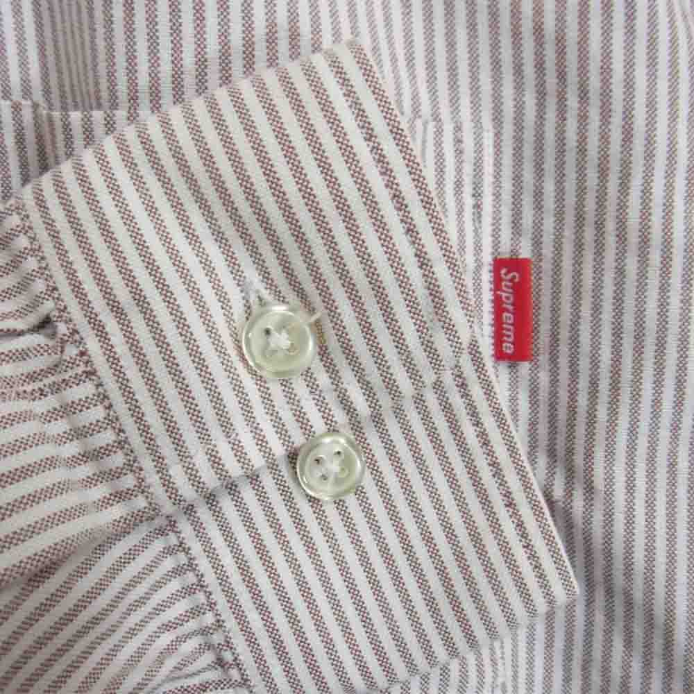 Supreme シュプリーム 長袖シャツ Stripe BD Shirt ストライプ ボタン