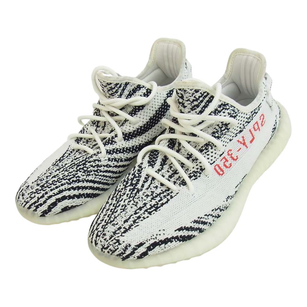 adidas アディダス スニーカー YEEZY BOOST CP9654 350 V2 ZEBRA