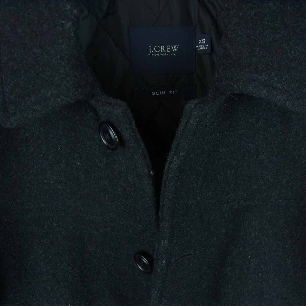 J.CREW ジェイクルー コート 中綿 シンサレート ウール スリムフィット コート 中国製 ブラック系 XS