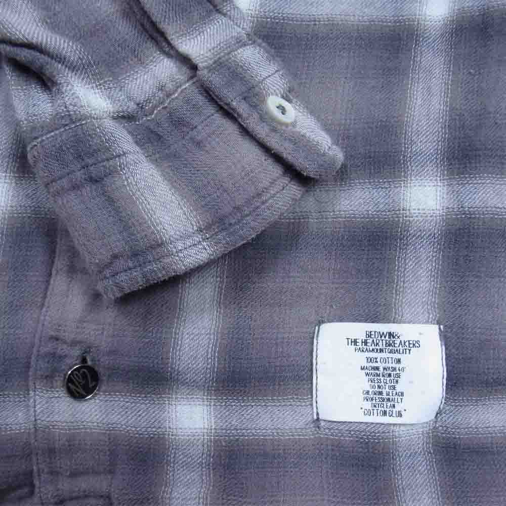 ベドウィン BEDWIN 長袖シャツ Checkshirts チェックシャツ シャツ