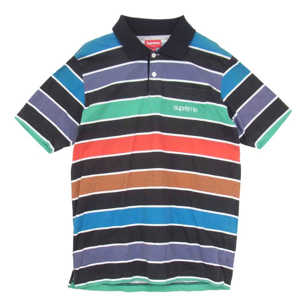 Supreme シュプリーム 半袖シャツ 15SS Classic Stripe Polo