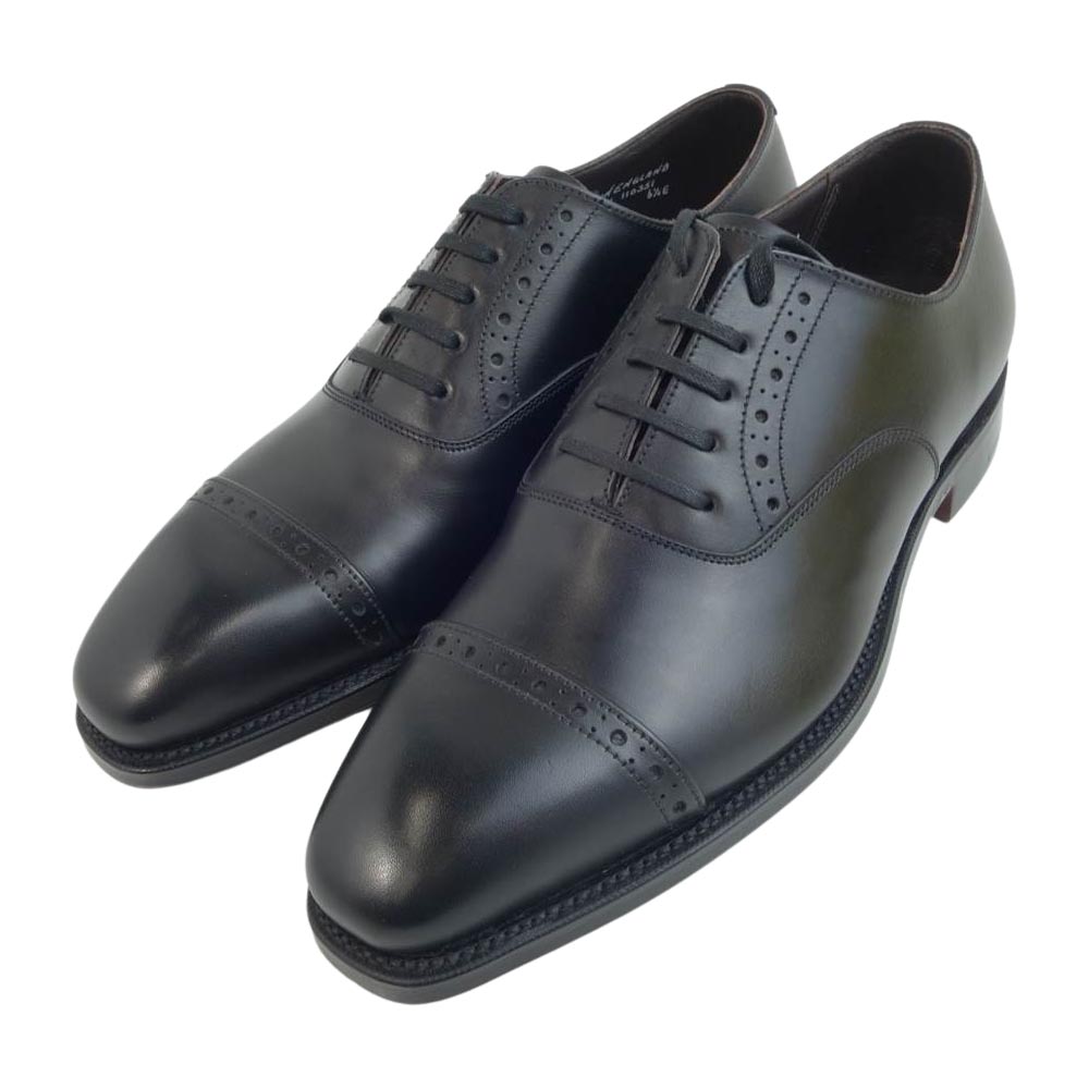 グレンソン Grenson その他靴 Macclesfield クォーターブローグ 内羽根 ストレートチップ レザー シューズ ブラック系 6 5 新古品 未使用 Smasell スマセル 公式通販 サスティナブルアウトレットモール スマセル