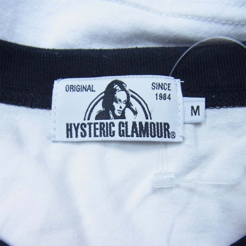HYSTERIC GLAMOUR ヒステリックグラマー Ｔシャツ 02173CT05 LOOK AT ME プリント Tシャツ ホワイト系 M