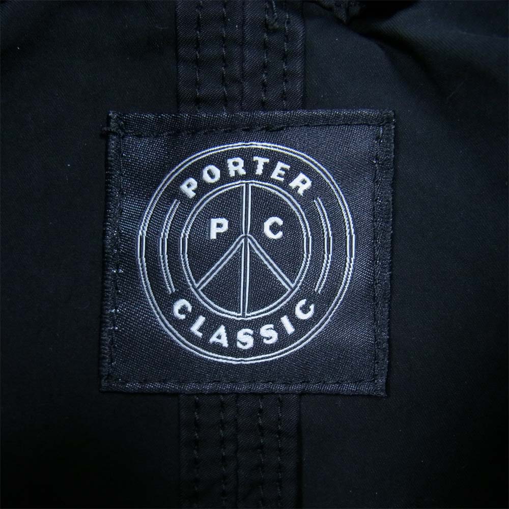PORTER CLASSIC ポータークラシック ジャケット WEATHER STAND COLLAR COA ウェザー スタンド カラー コート ブラック系 2