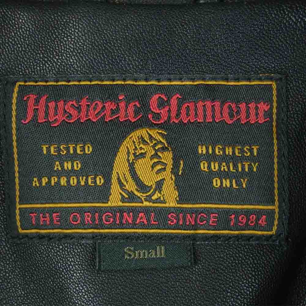 HYSTERIC GLAMOUR ヒステリックグラマー レザージャケット 14AW