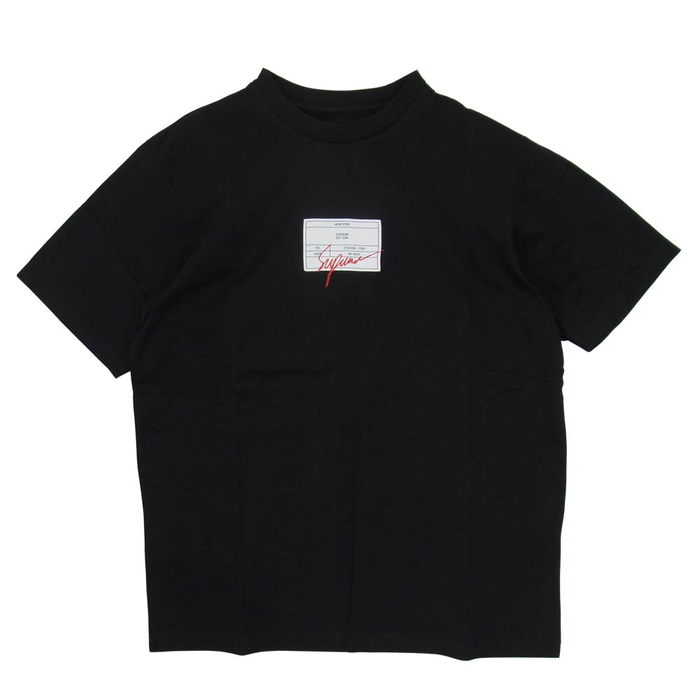Supreme シュプリーム Tシャツ 21SS Signature Label S/S Top シグネチャー レーベル 半袖Tシャツ