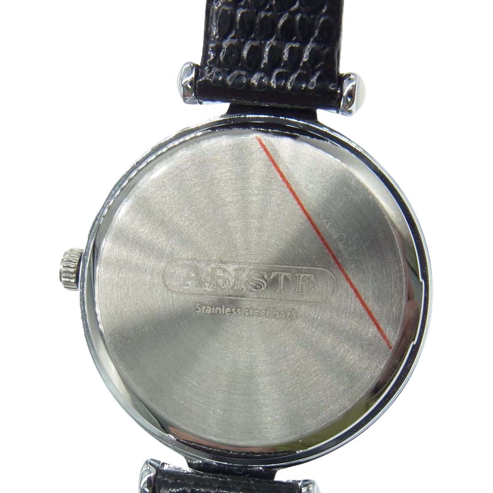 アビステ ABISTE 時計 スワロフスキー 腕時計 ウォッチ ブラック系