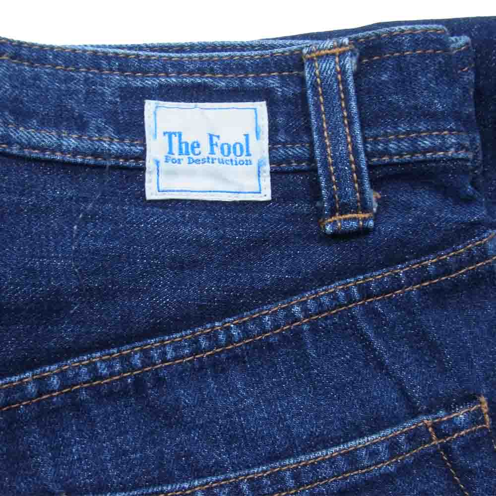 THE FOOL ザ フール パンツ デニム パンツ インディゴブルー系 THE