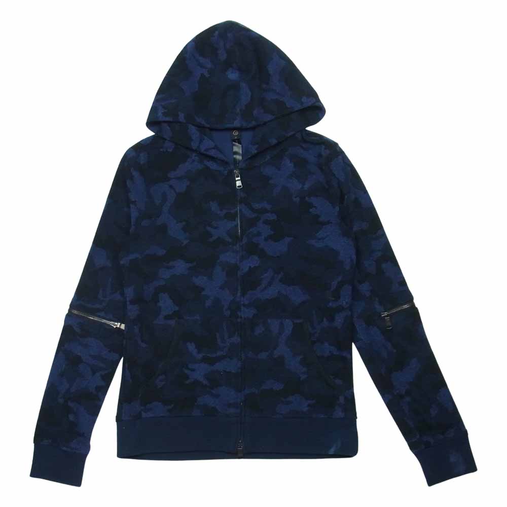 wjk ダブルジェイケイ パーカー camo jacquard parka カモフラ