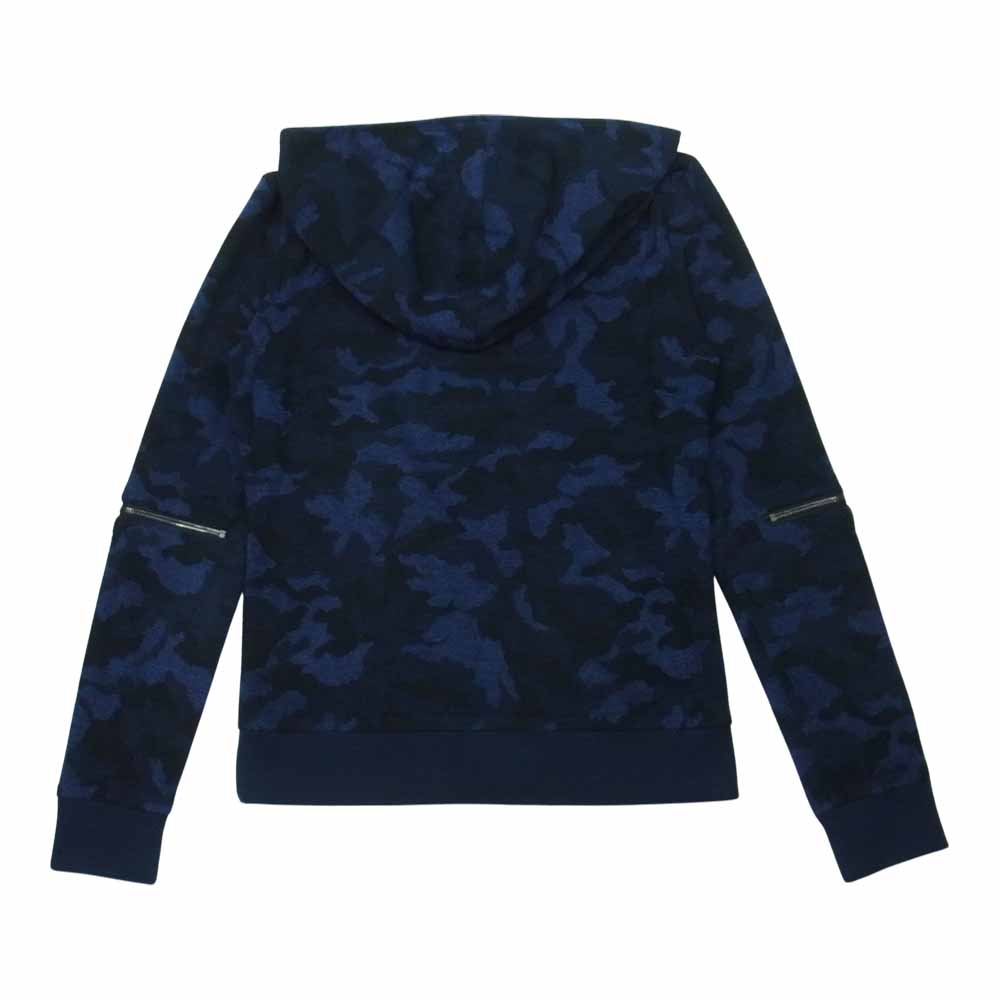 wjk ダブルジェイケイ パーカー camo jacquard parka カモフラ