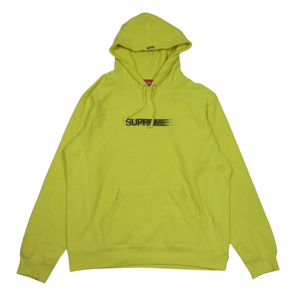 Supreme シュプリーム パーカー 20SS Motion Logo Hooded Sweatshirt