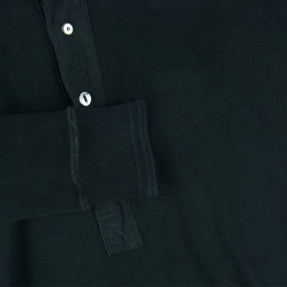 BLACK SIGN ブラックサイン 長袖Ｔシャツ Henly Neck ヘンリーネック