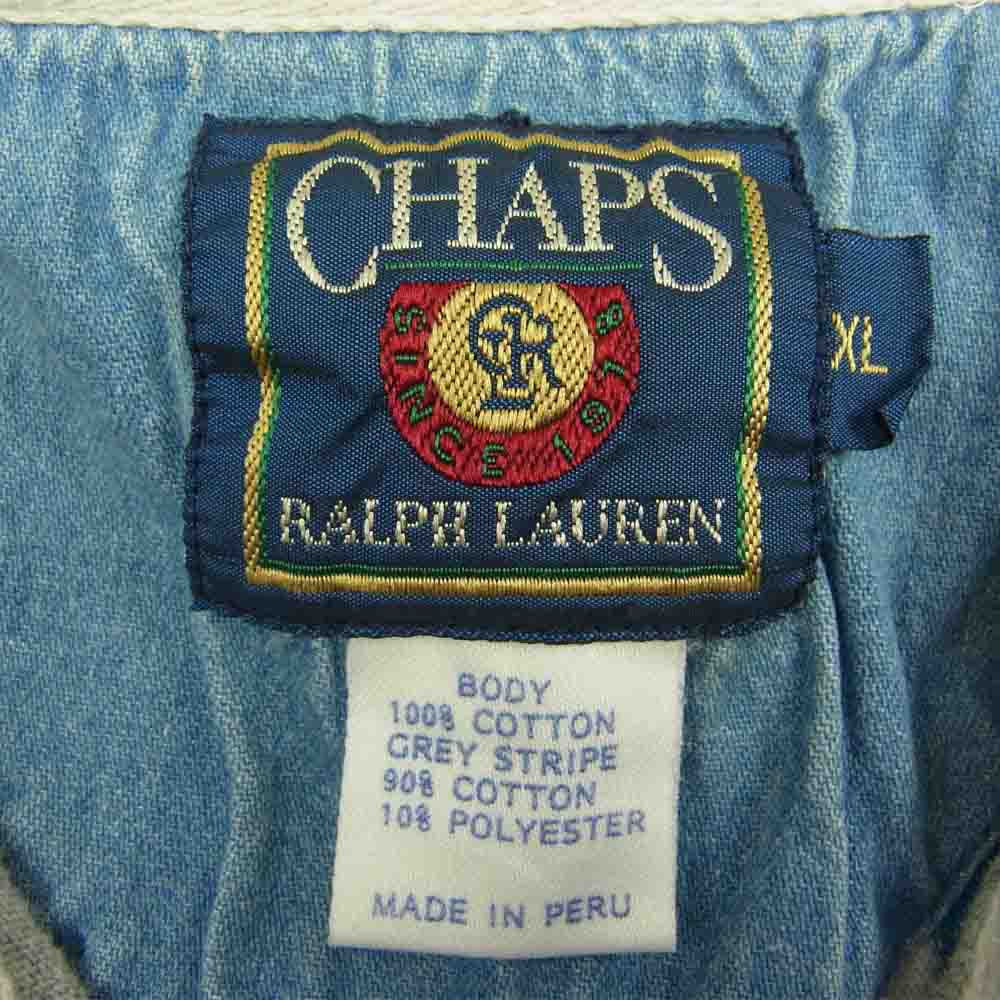 チャップス ラルフローレン CHAPS RALPH LAUREN 半袖シャツ ビンテージ
