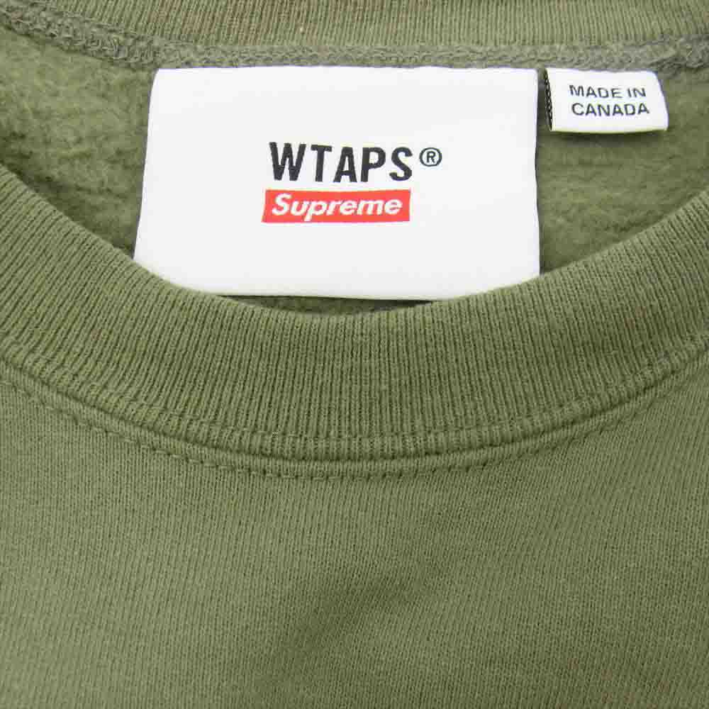 Supreme シュプリーム スウェット 21AW × WTAPS ダブルタップス