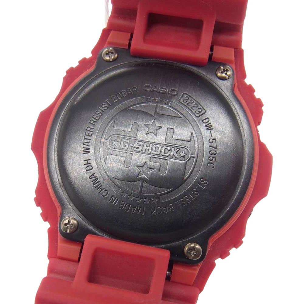 G-SHOCK ジーショック 時計 DW-5735C-4JR 35th Anniversary Model RED ...