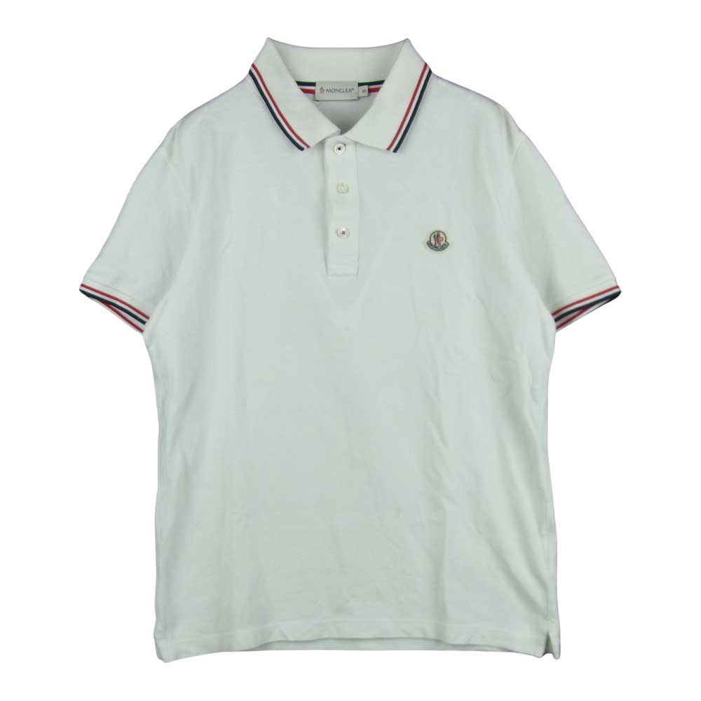 MONCLER モンクレール ポロシャツ maglia polo ロゴ ワッペン ポロ