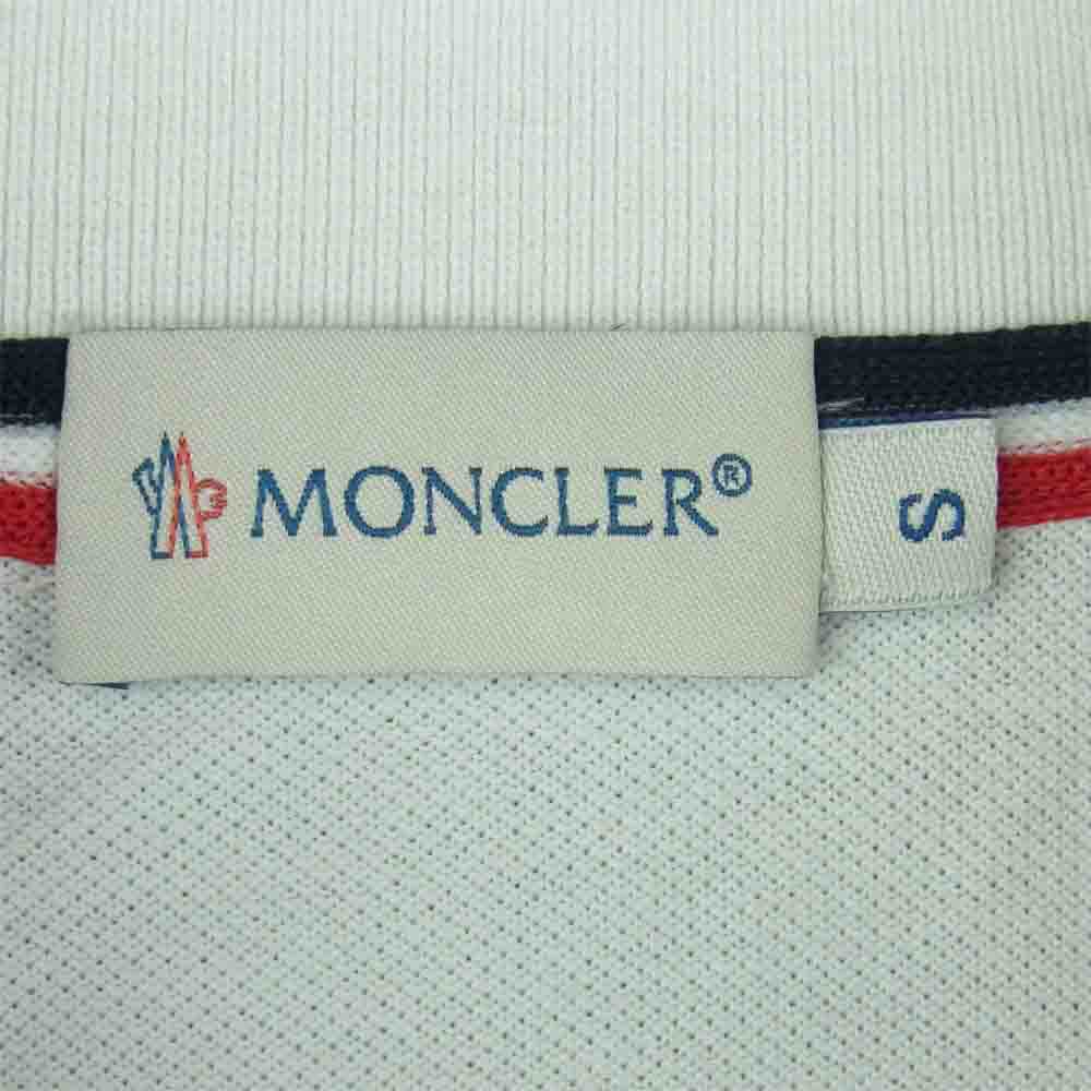 MONCLER モンクレール ポロシャツ maglia polo ロゴ ワッペン ポロ