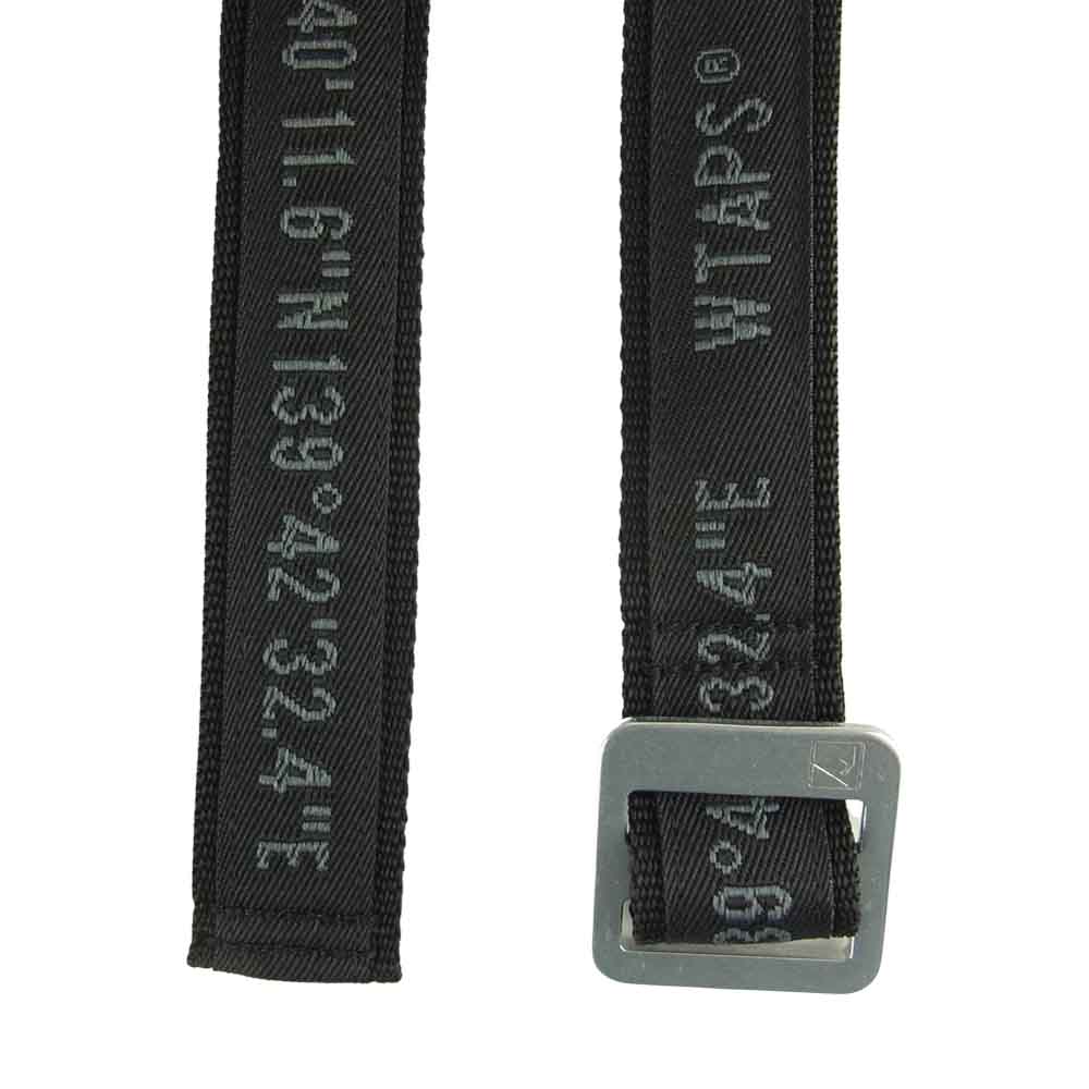 WTAPS ダブルタップス ベルト 21SS 211MYDT-AC02 WEBBING BELT NYPO