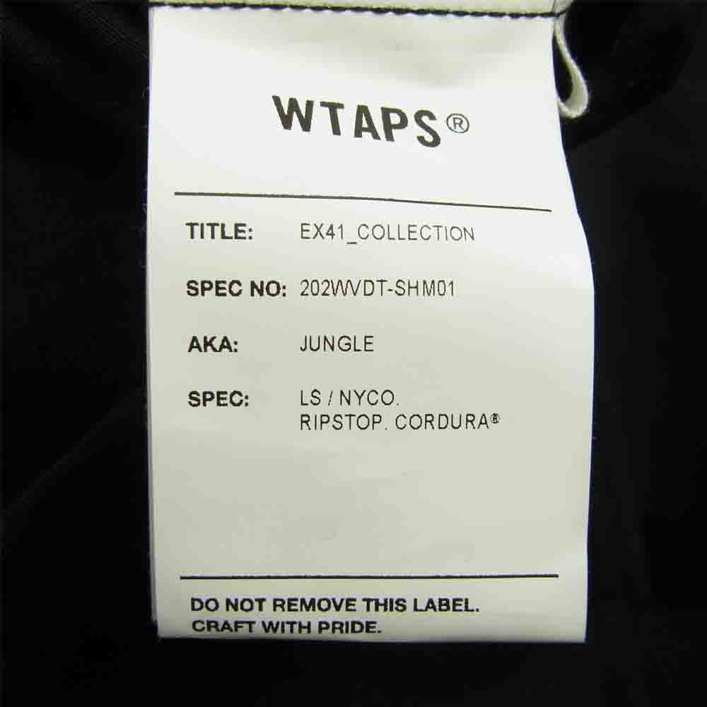 W)taps - 【付属品完備】191WVDT-SHM01 JUNGLE LS wtapsの+mec