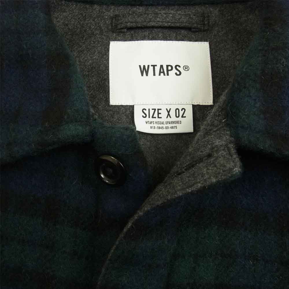 Wtaps Wcpo Jacket Wopo Mosser Textile Crst Green テキスタイル ...