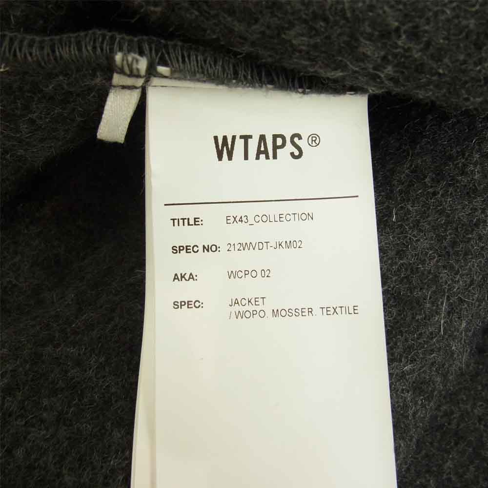 WTAPS ダブルタップス ジャケット 212WVDT-JKM02 WCPO 02 JACKET WOPO