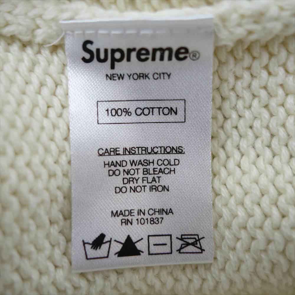 Supreme シュプリーム ニット 16SS tackle twill sweater タックル