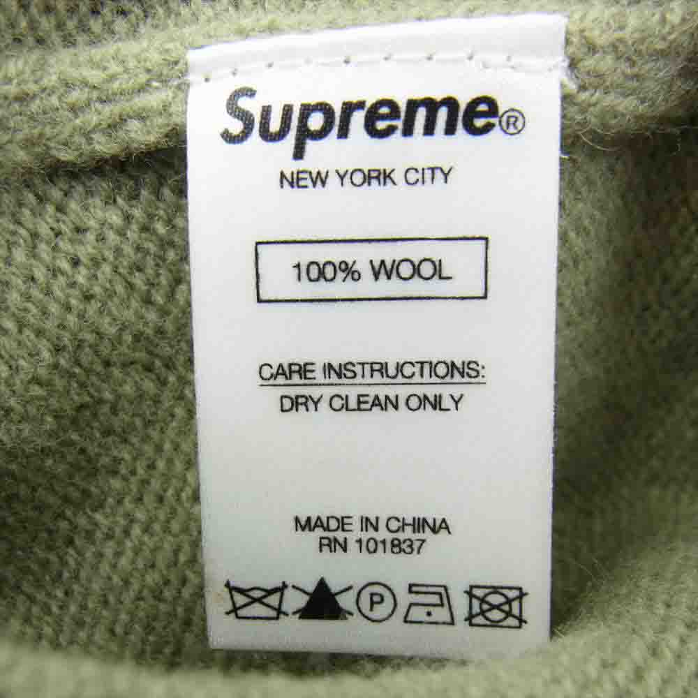 Supreme シュプリーム ニット 20AW Stone Washed Sweater ストーン