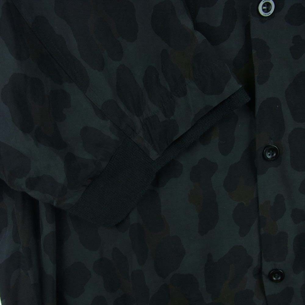 Sacai サカイ 半袖シャツ 22SS 22-02795M Leopard Print Bowling Shirt