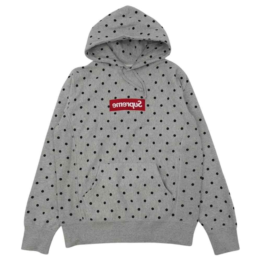 再入荷在庫 supreme コムデギャルソン パーカーの通販 by リルフ's