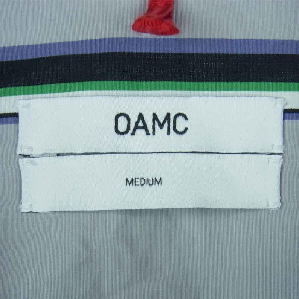 オーエーエムシー OAMC 半袖シャツ I025748 国内正規品 ストライプ