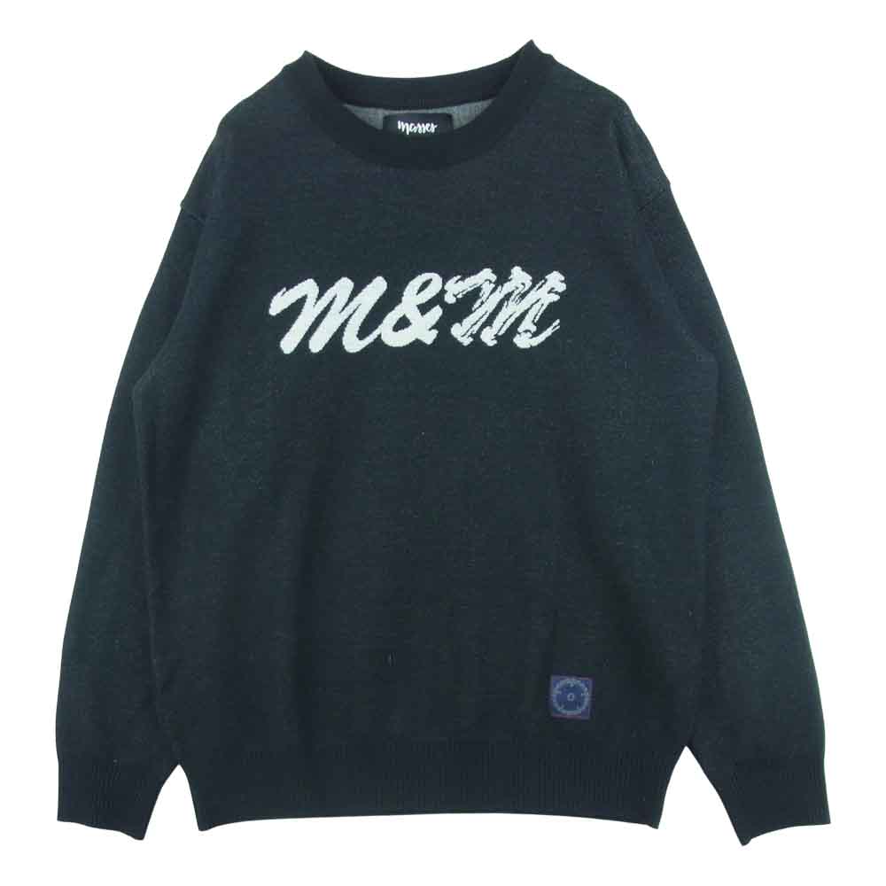 MASSES マシス ニット × m&m エムアンドエム SWEATER BONE LOGO