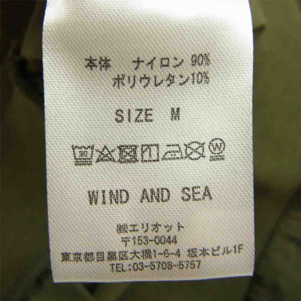 ウィンダンシー WIND AND SEA スウェット WDS-20S2-TPS-01 WDS NYLON S