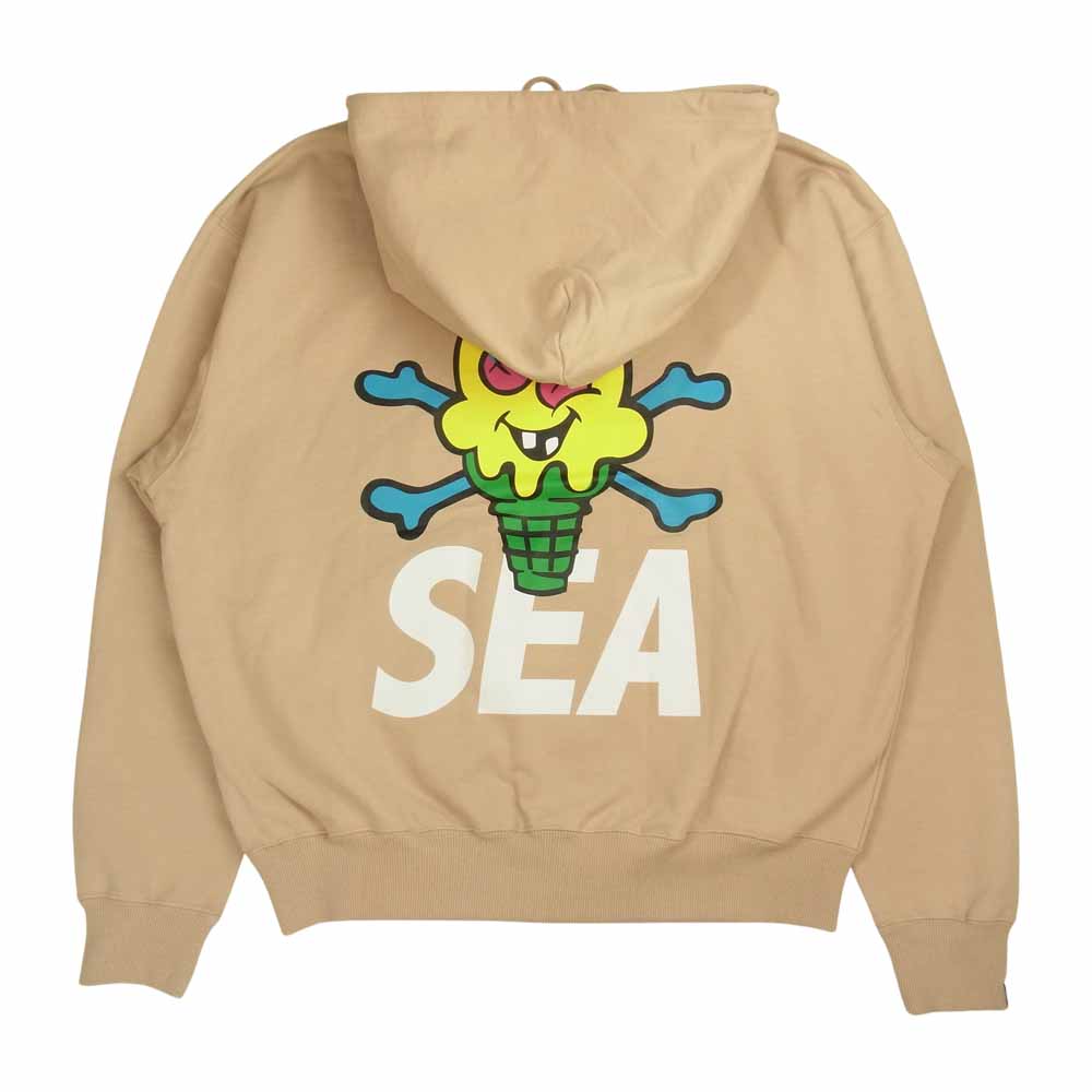 WIND AND SEA ウィンダンシー パーカー ICJP215SK005 ICECREAM COTTON