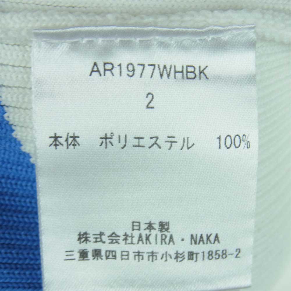 アキラナカ AKIRA NAKA ワンピース AR1977WHBK サイド リボン マルチ