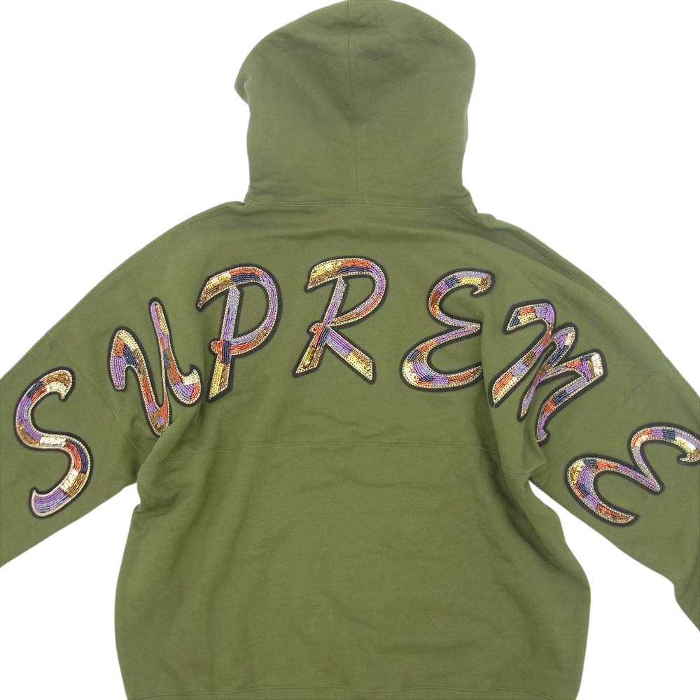 人気の購入できます Supreme Sweatshirt/パーカー Hooded Beaded パーカー