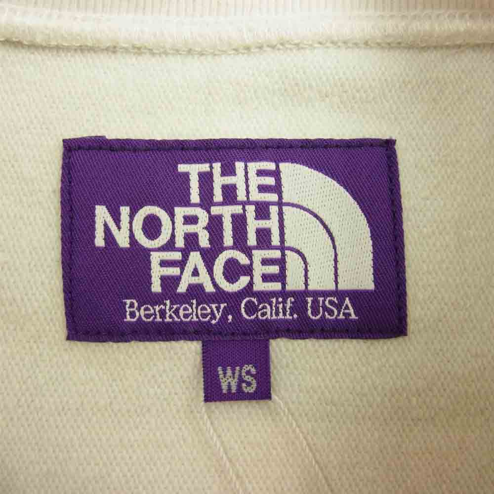 THE NORTH FACE ノースフェイス スウェット NT6813N PURPLE LABEL