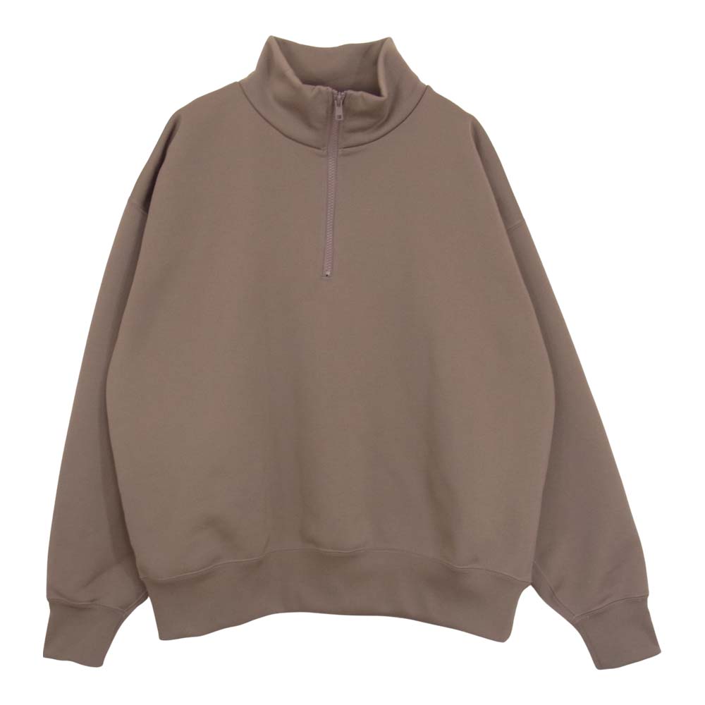 AURALEE オーラリー スウェット A9AP02PU BAGGY POLYESTER SWEAT HALF