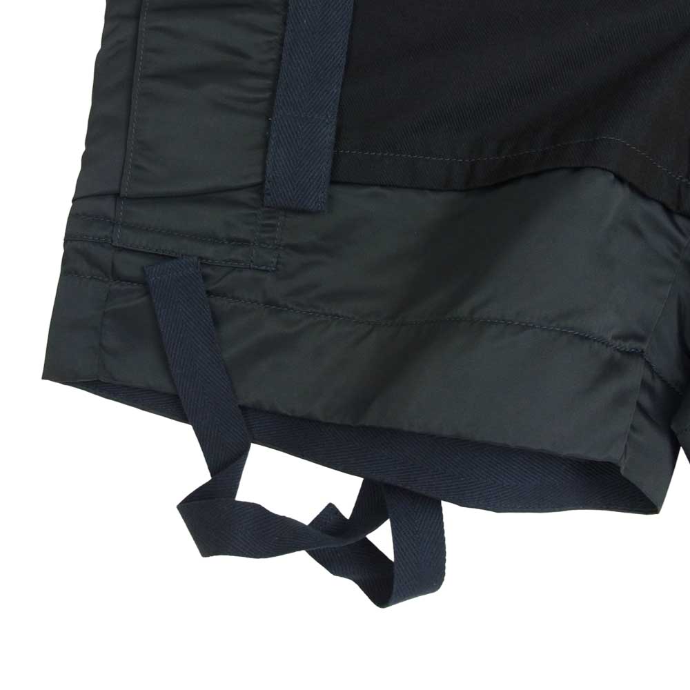 Sacai サカイ ショートパンツ 20SS 20-02221Ｍ fabric Combo Shorts