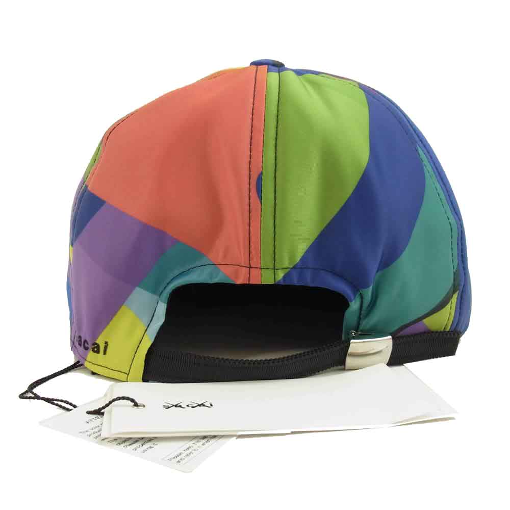 Sacai サカイ 帽子 × KAWS カウズ S CAP Sロゴ 6パネル キャップ 帽子