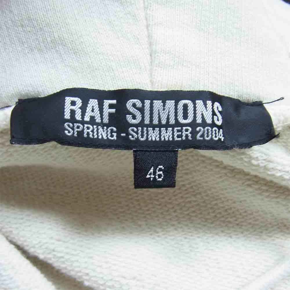 RAF SIMONS  SPRING-SUMMER 2004 パーカー