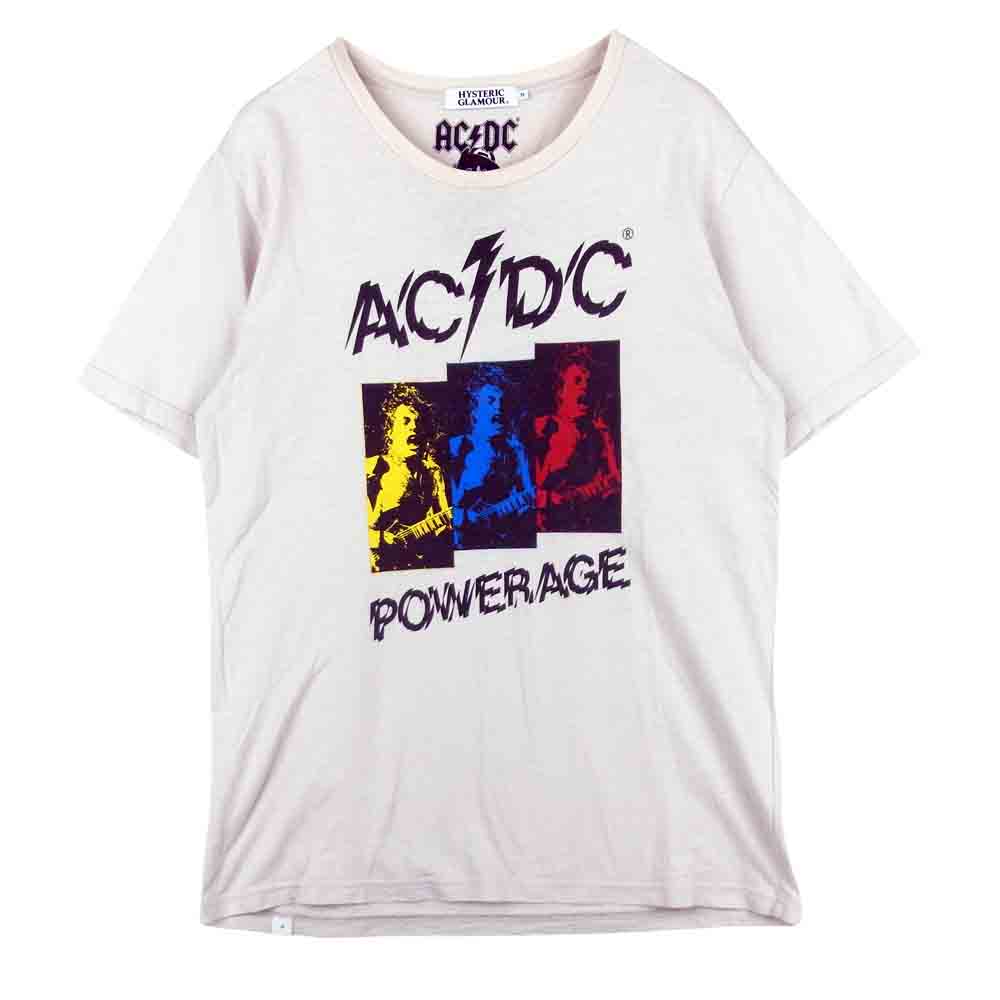 HYSTERIC GLAMOUR ヒステリックグラマー 半袖Ｔシャツ 0222CT15 ACDC