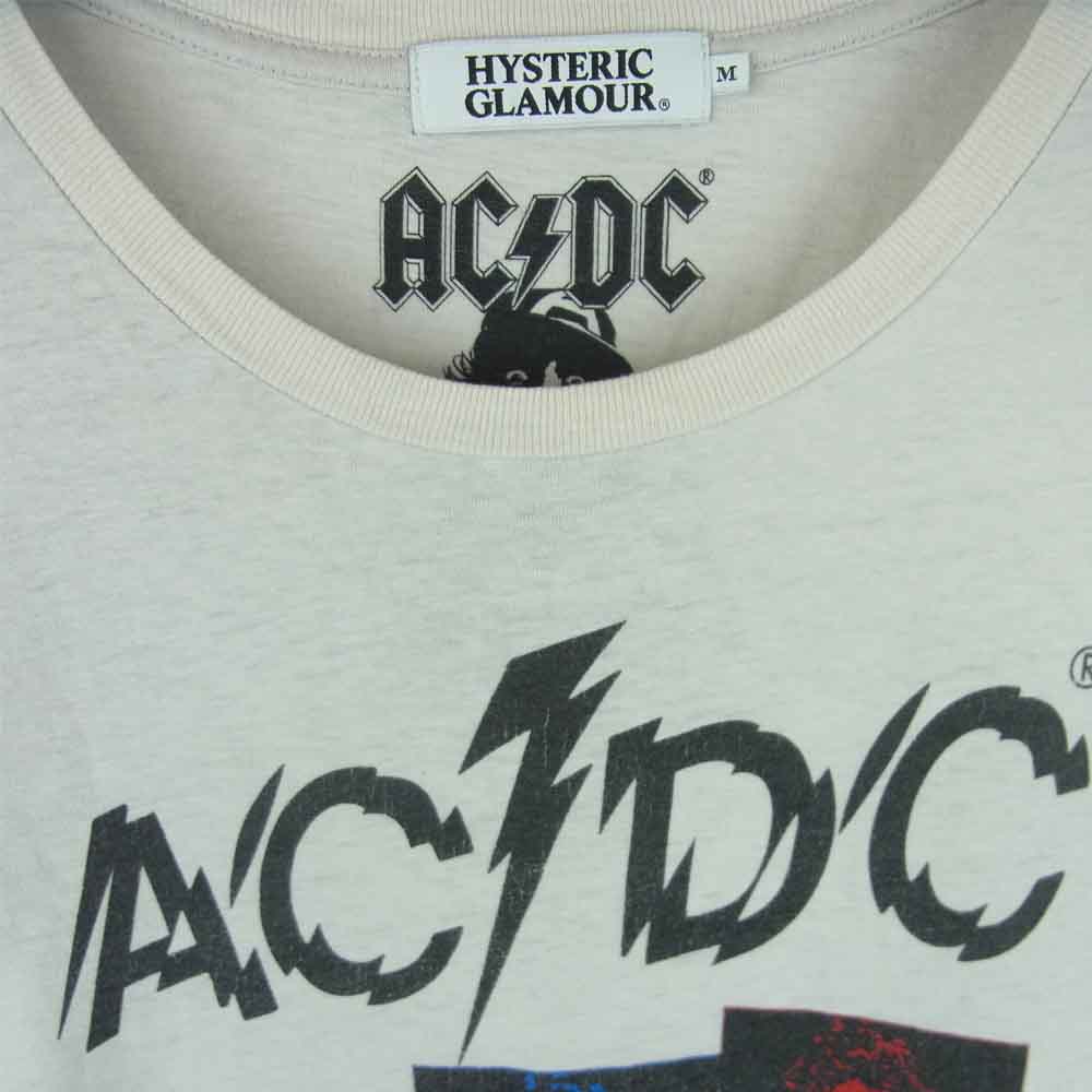 HYSTERIC GLAMOUR ヒステリックグラマー 半袖Ｔシャツ 0222CT15 ACDC