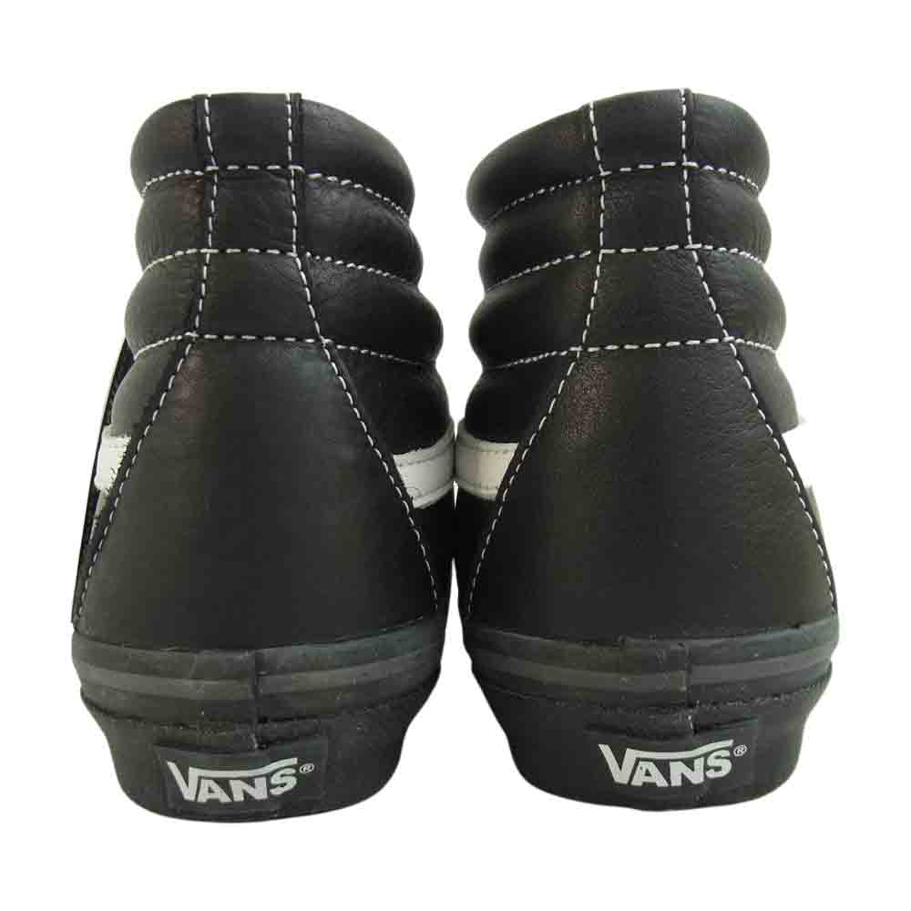 VANS バンズ スニーカー V38L SK8-Hi Leather スケート ハイ スケハイ レザー スニーカー ブラック系 US 6.5【美品】  VANS USED/古着（スニーカー）｜VANSのUSED/古着通販サイト SMASELL（スマセル）