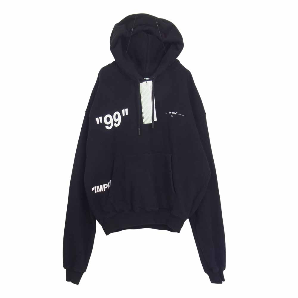 OFF-WHITE オフホワイト パーカー Ice Man Over Hoodie S