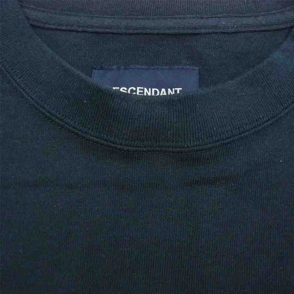 DESCENDANT ディセンダント Ｔシャツ ロゴ刺繍 クルーネック 半袖 T