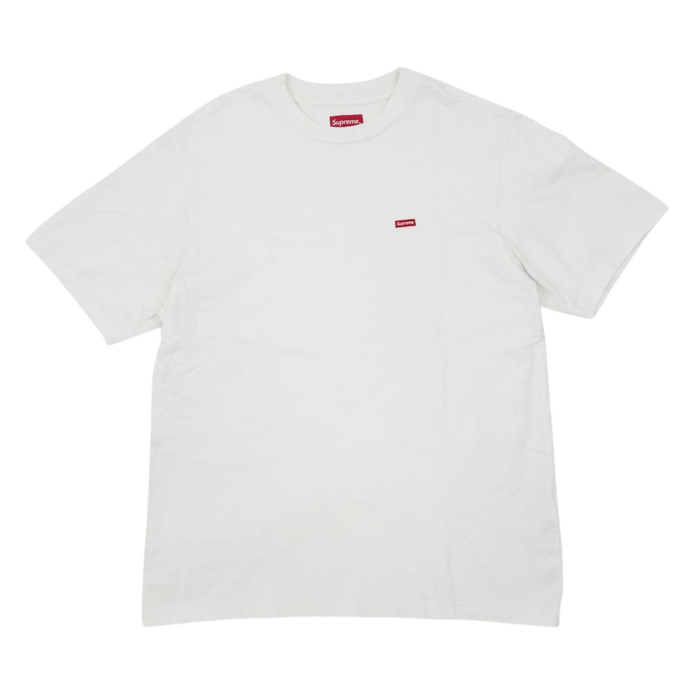 【新品未使用】supreme スモールボックスロゴ　半袖Tシャツ　ホワイト　Sジョングク